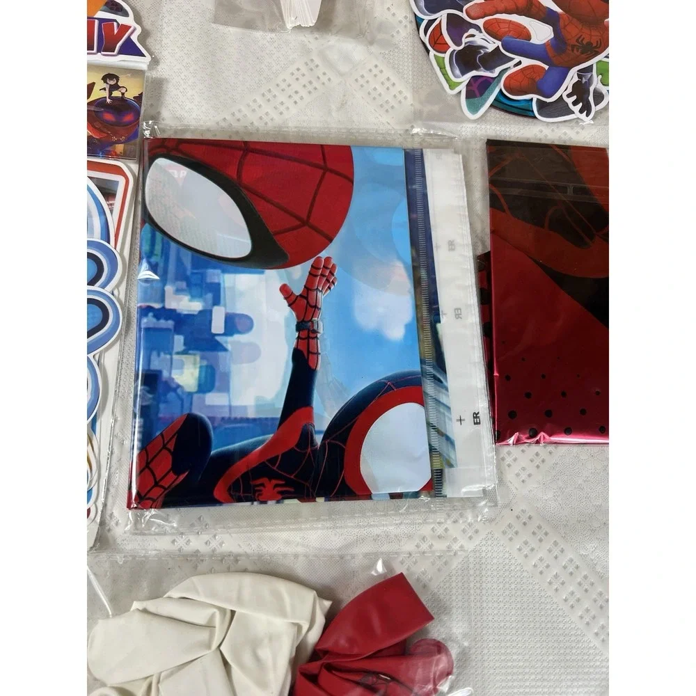 81 Pcs Spiderman And Friends Assorted Birthday Party Supply Set